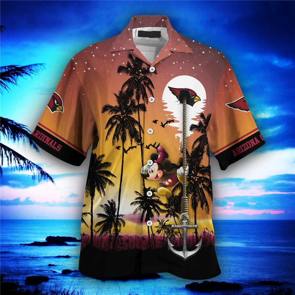 Arizona Cardinals Starry Night Hawaiian Shirt