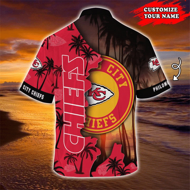 Kansas City Chiefs Hawaiian 3D Shirt