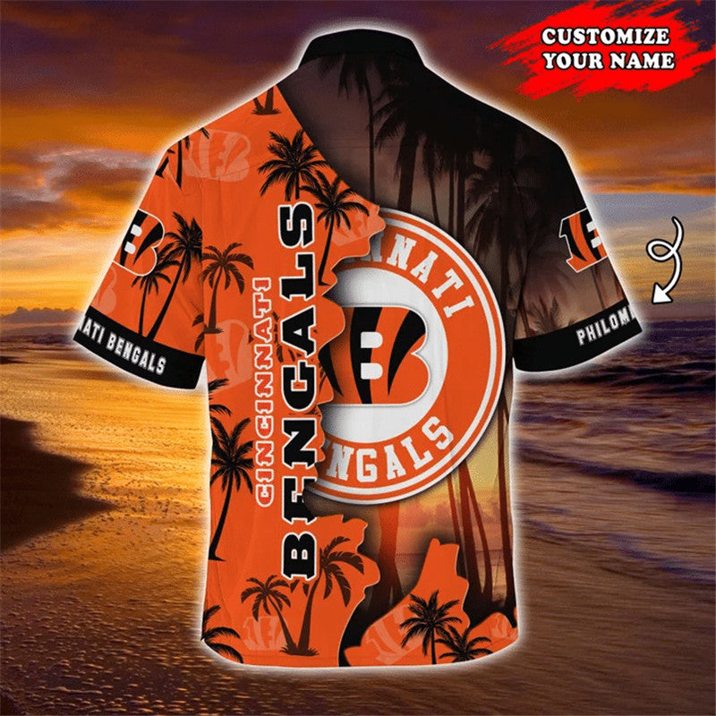 Cincinnati Bengals Hawaiian 3D Shirt