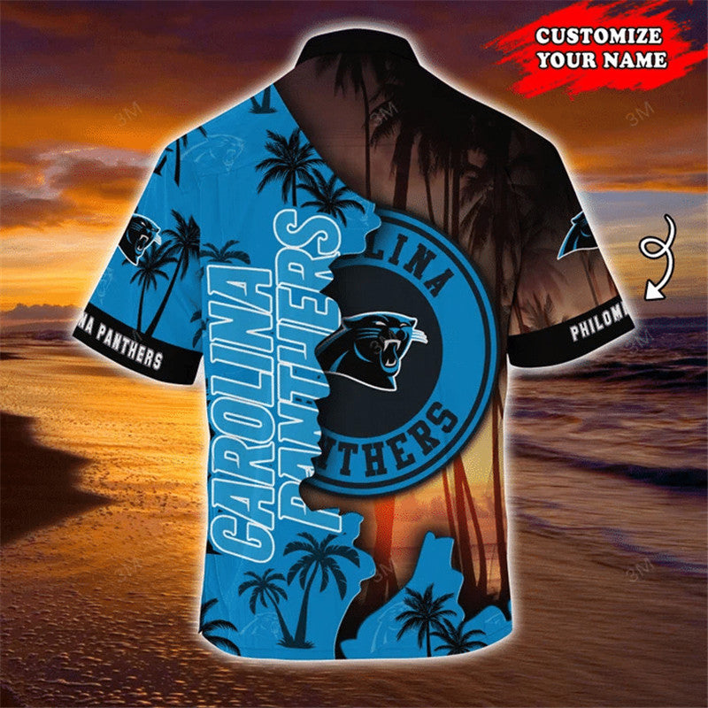 Carolina Panthers Hawaiian 3D Shirt