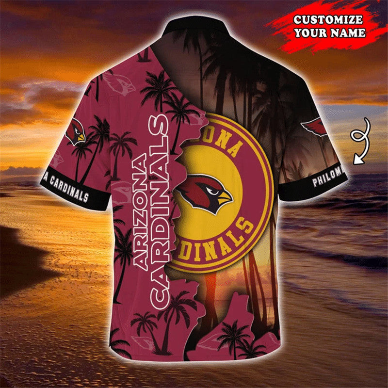 Arizona Cardinals Hawaiian 3D Shirt