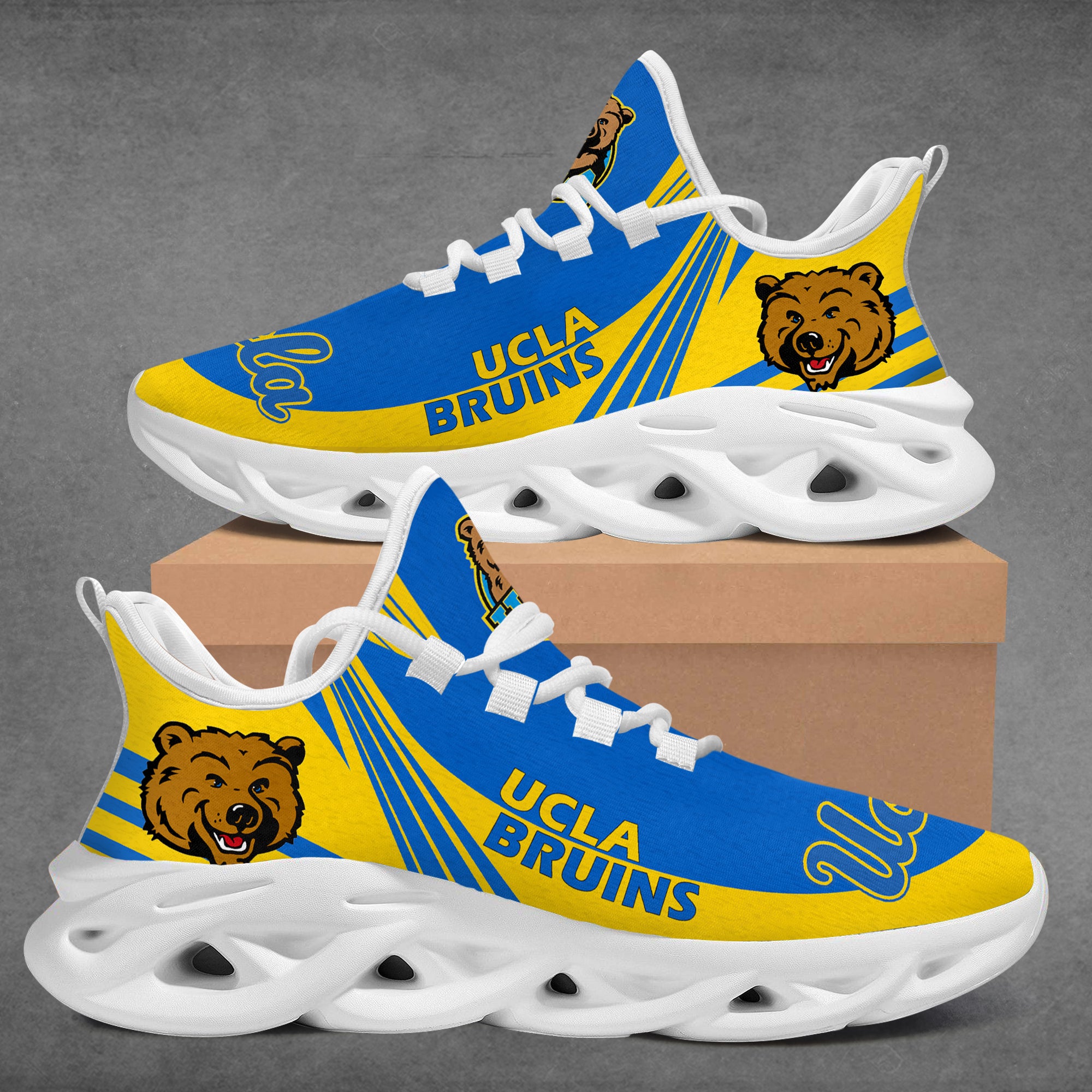 UCLA Bruins Casual 3D Air Max Running Shoes