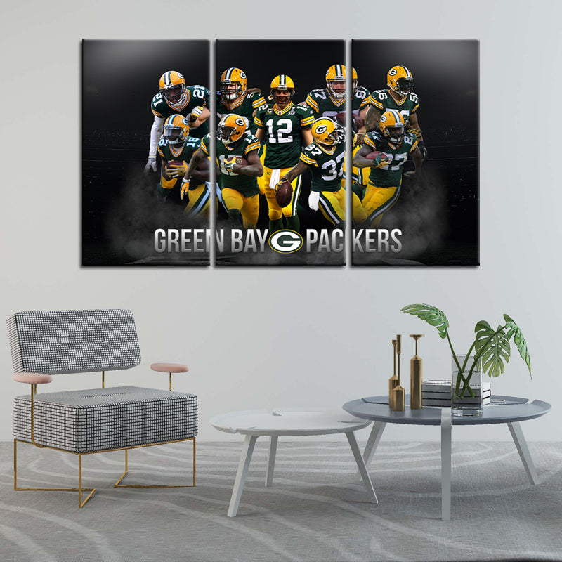 Green Bay Packers Wall Canvas