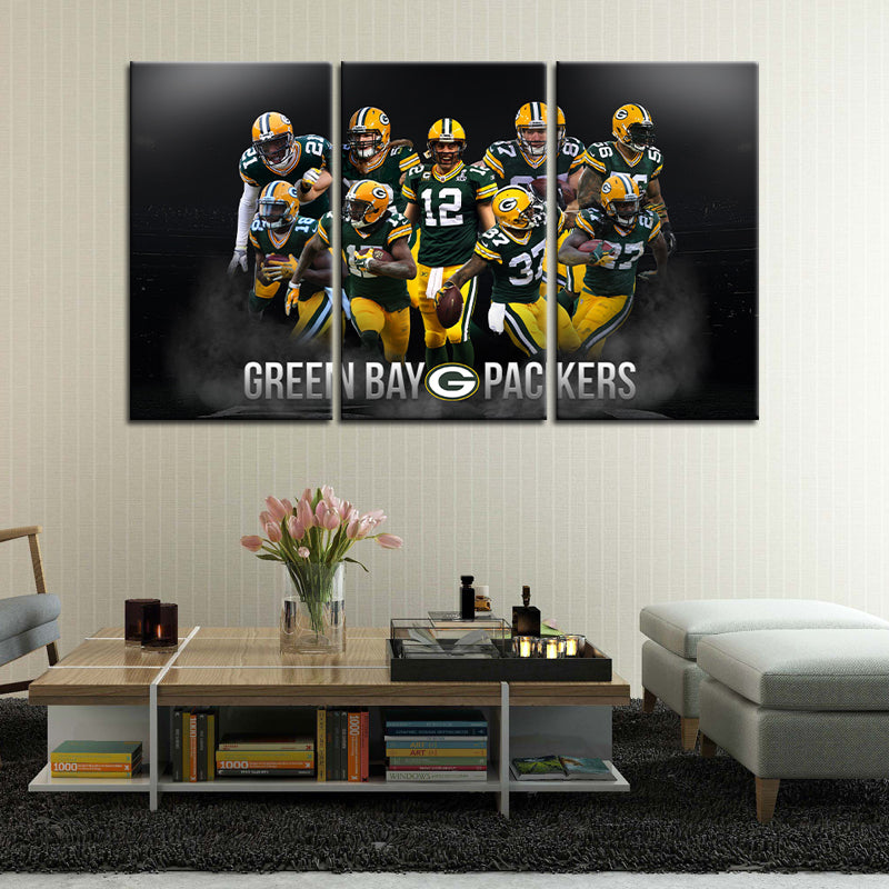 Green Bay Packers Wall Canvas