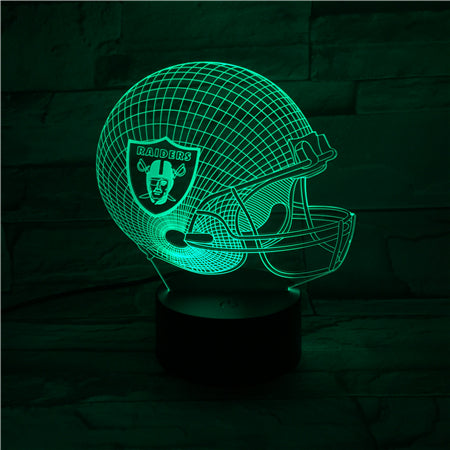 Las Vegas Raiders 3D LED Lamp