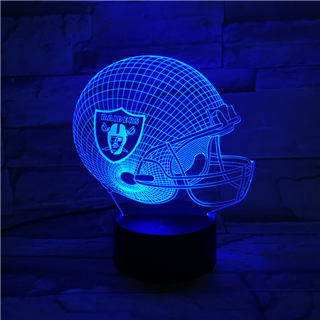 Las Vegas Raiders 3D LED Lamp