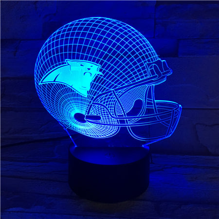 Carolina Panthers 3D Illusion LED Lamp