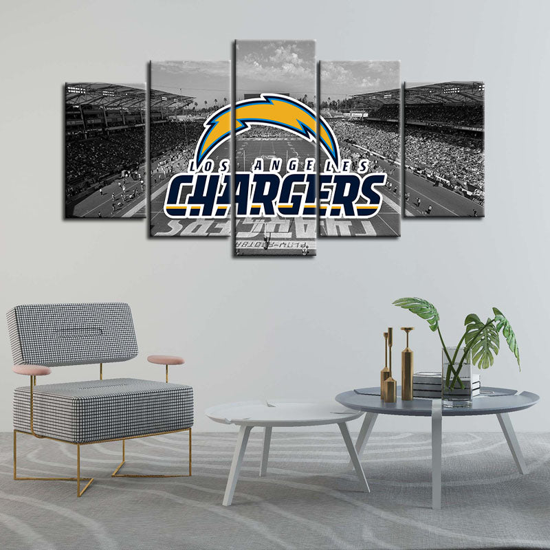 Los Angeles Chargers Stadium Wall Art Canvas