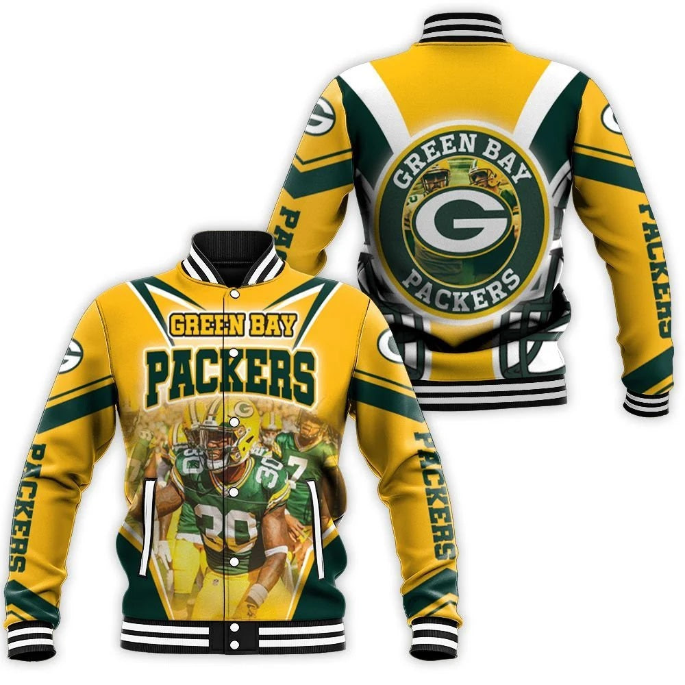 Green Bay Packers Casual Letterman Jacket