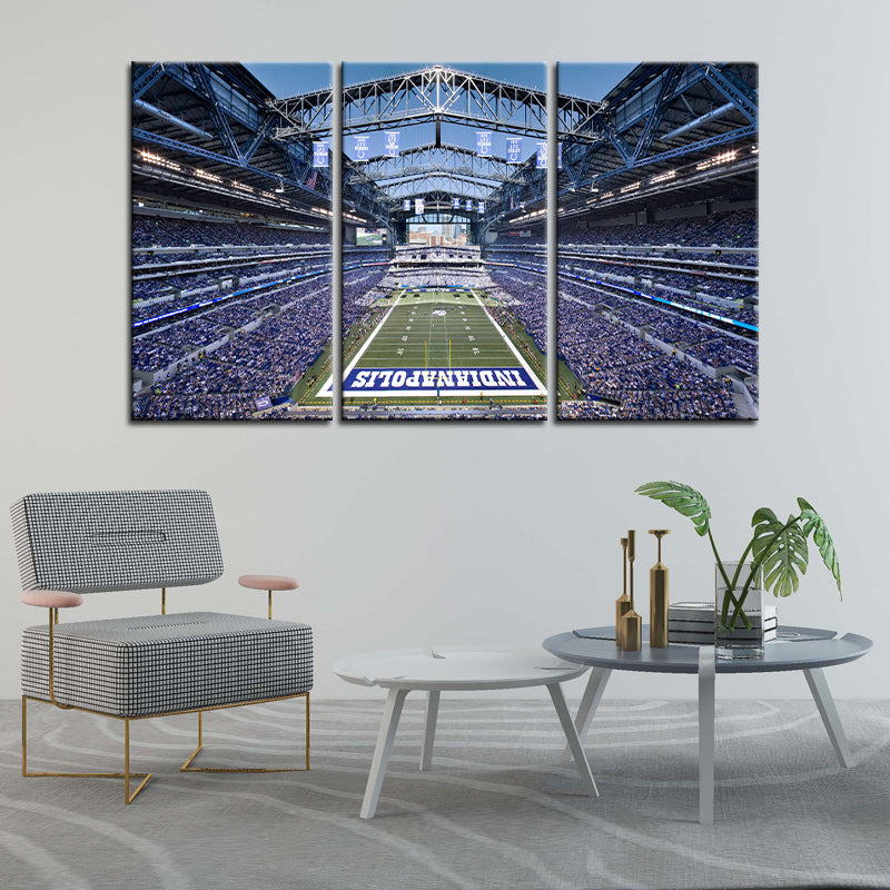 Indianapolis Colts Stadium Wall Canvas