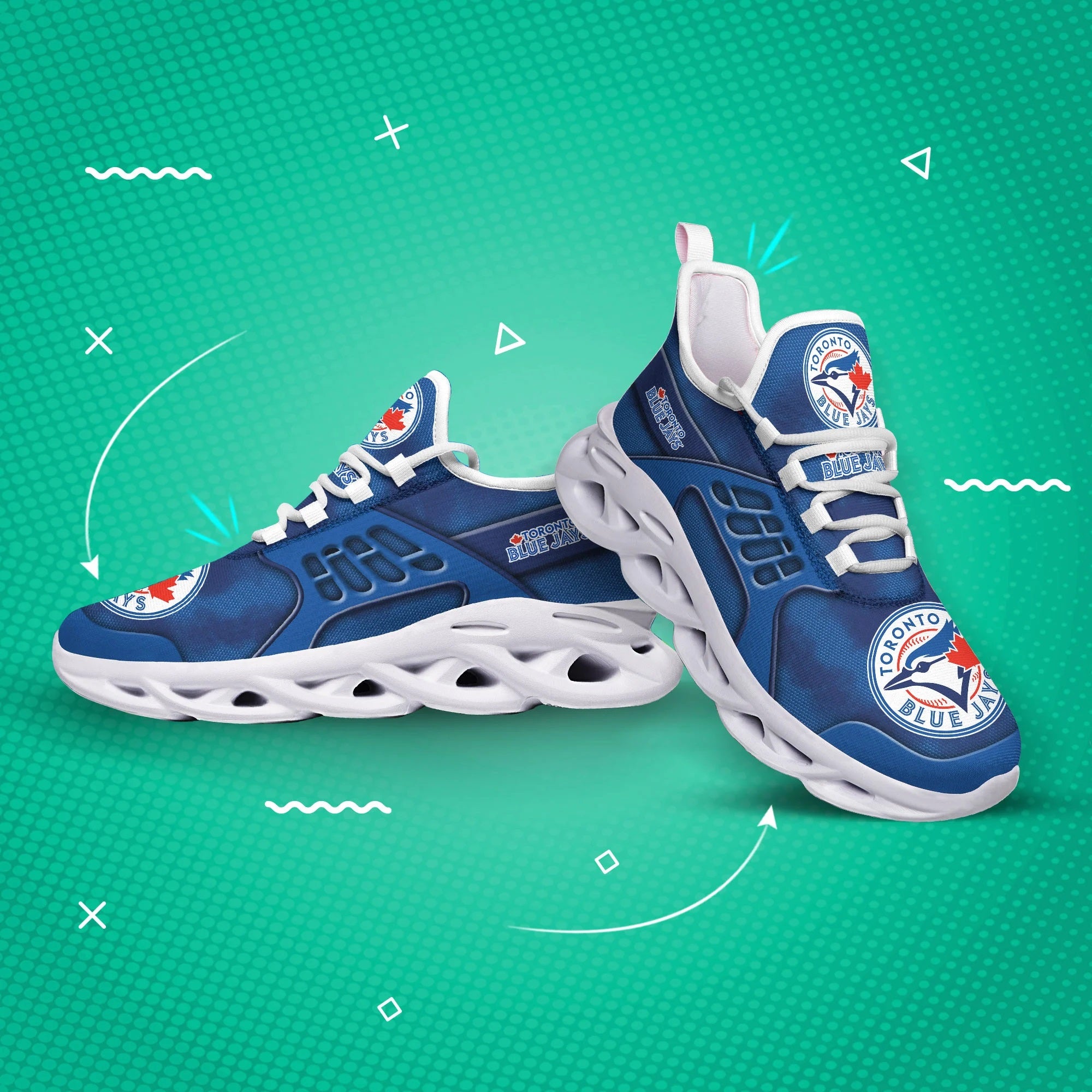 Toronto Blue Jays Casual Air Max Running Shoes