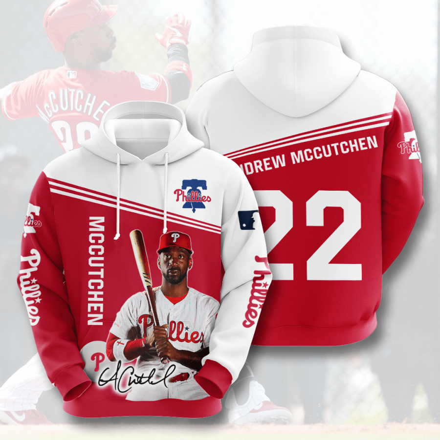 Andrew McCutchen Philadelphia Phillies Casual Hoodie