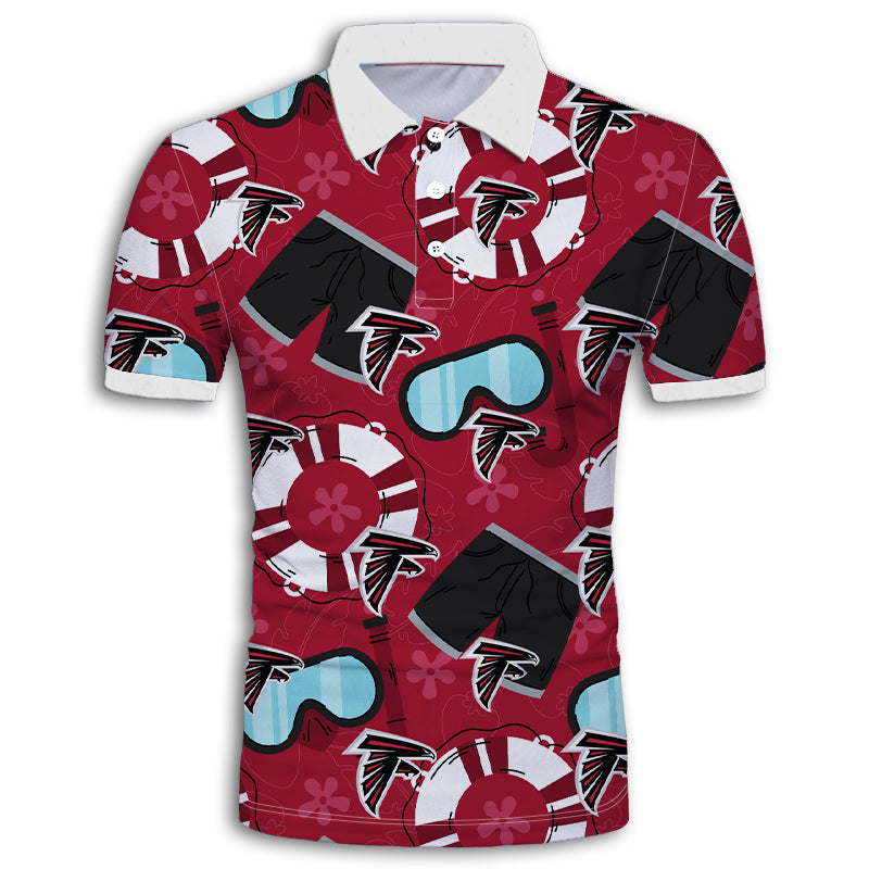 Atlanta Falcons Cool Summer Polo Shirt
