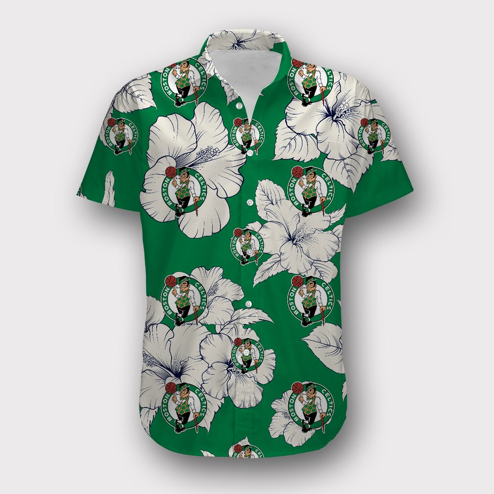 Boston Celtics Tropical Floral Shirt