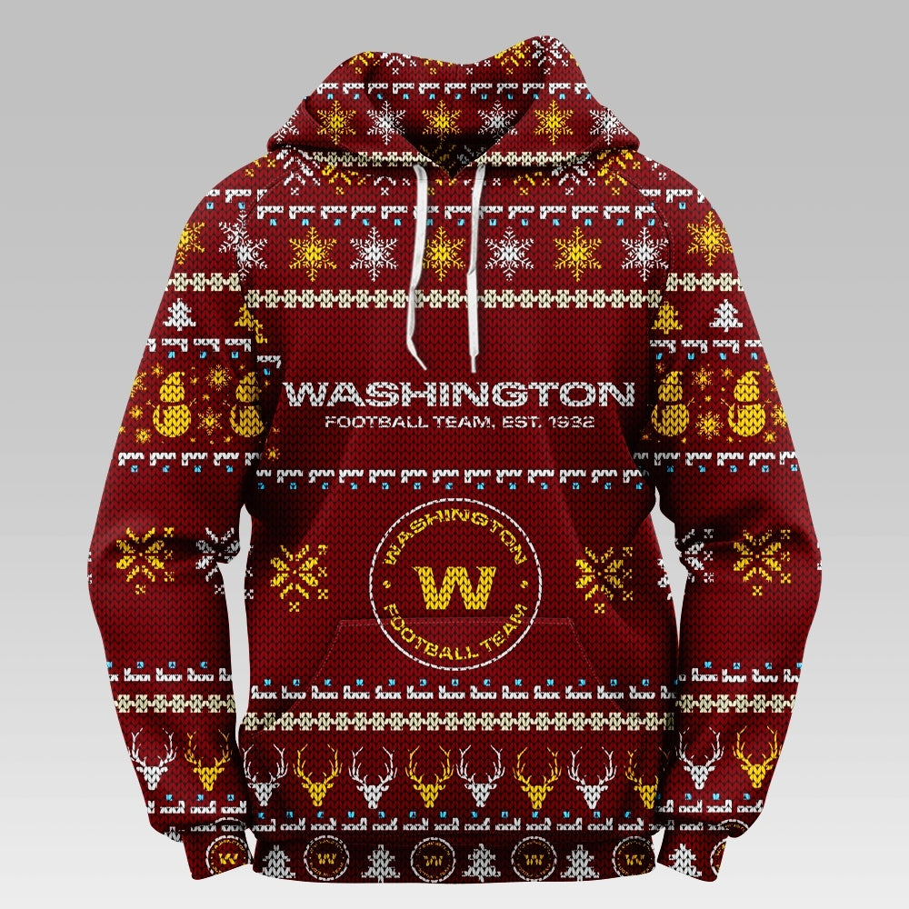 Washington Football Team Christmas Hoodie