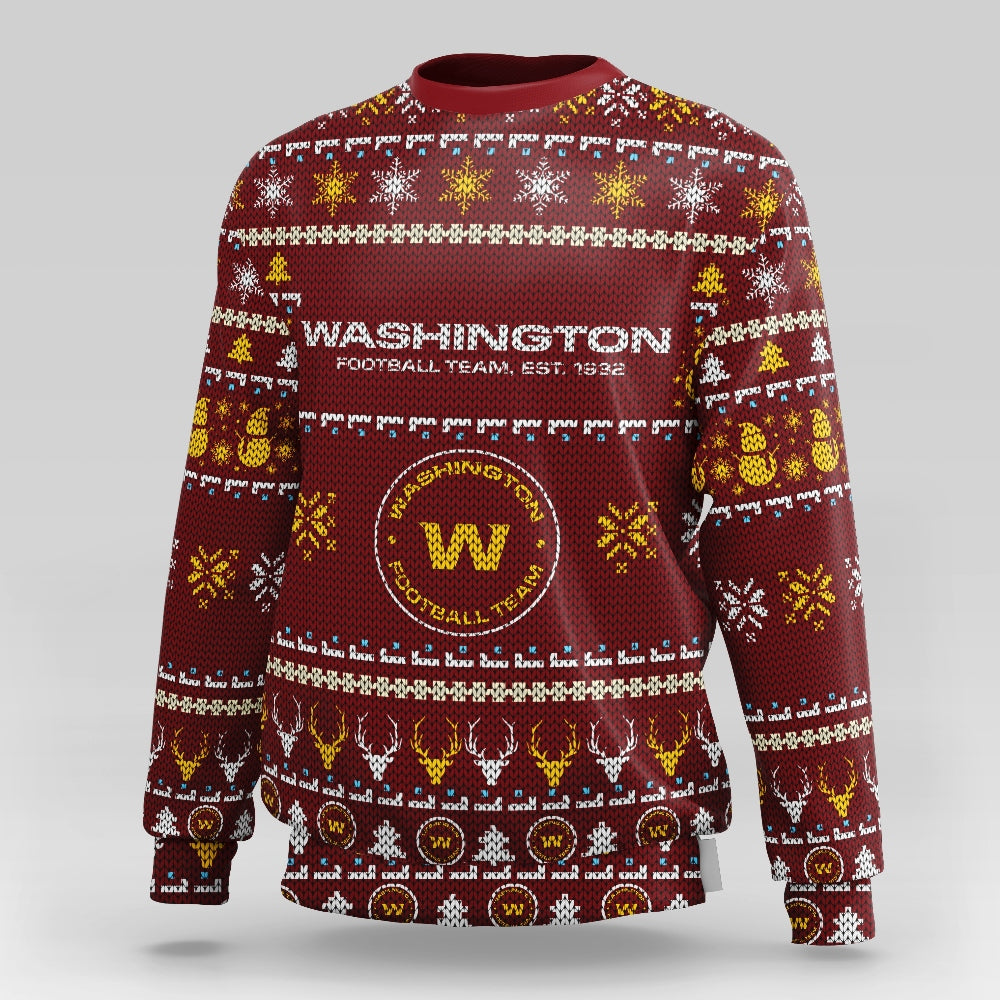 Washington Football Team Christmas Sweatshirt