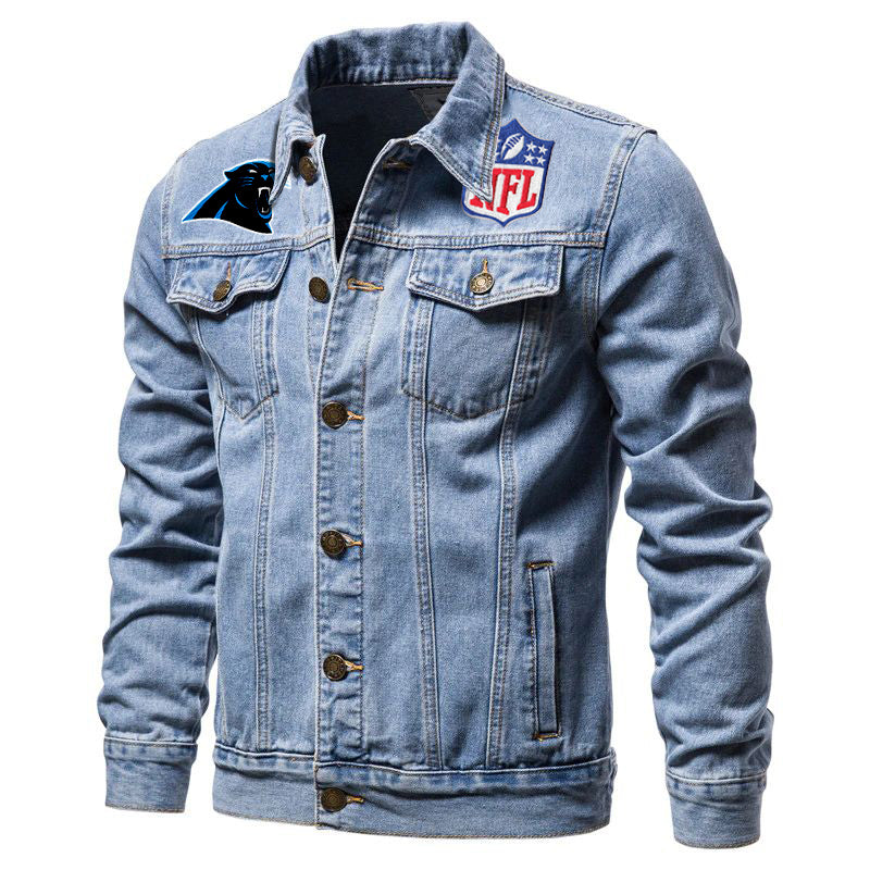 Carolina Panthers Denim Jacket