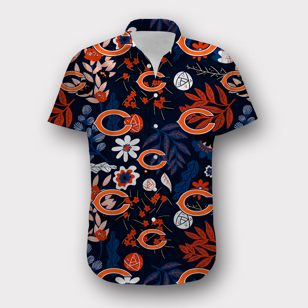 Chicago Bears Aloha Hawaiian Shirt