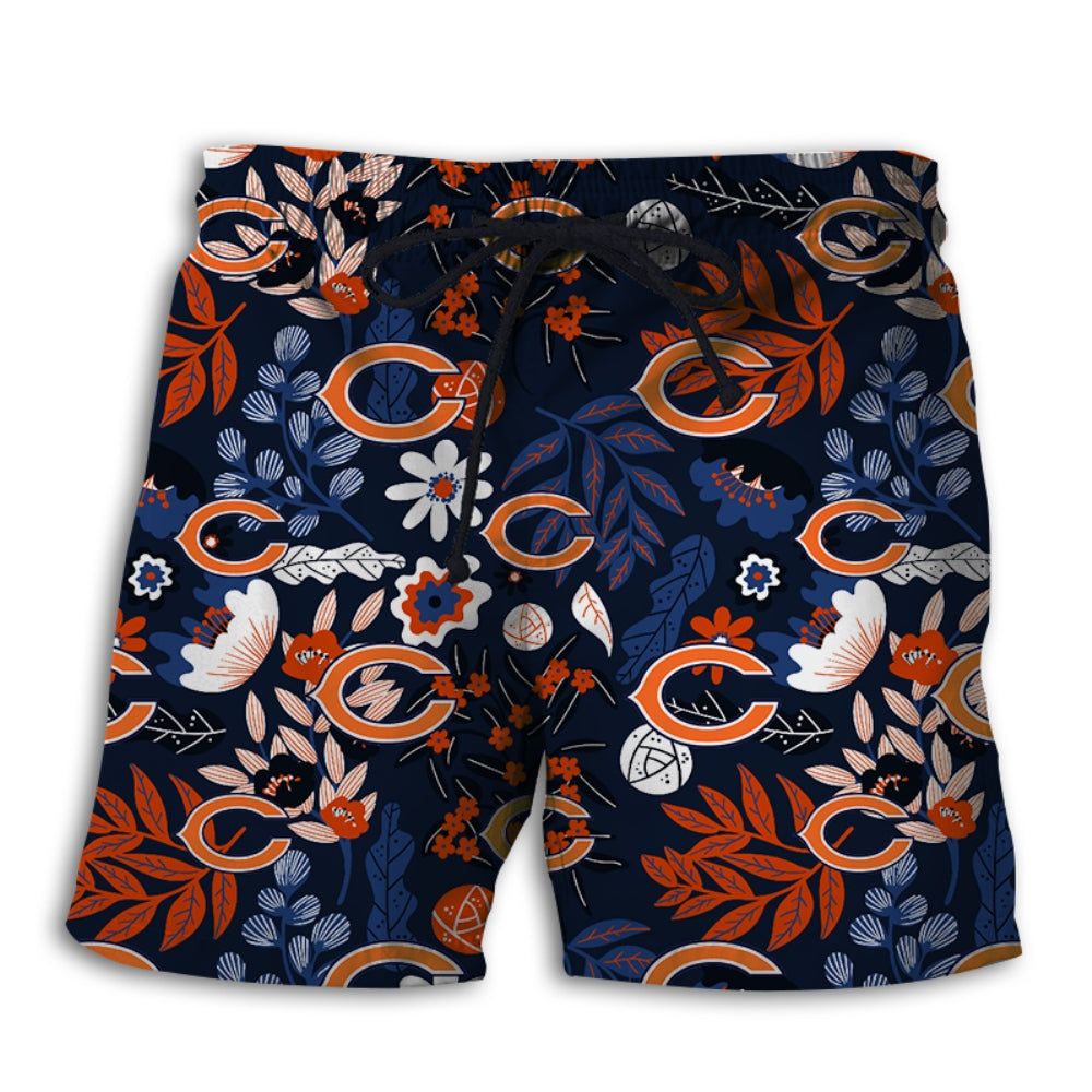 Chicago Bears Aloha Hawaiian Shorts