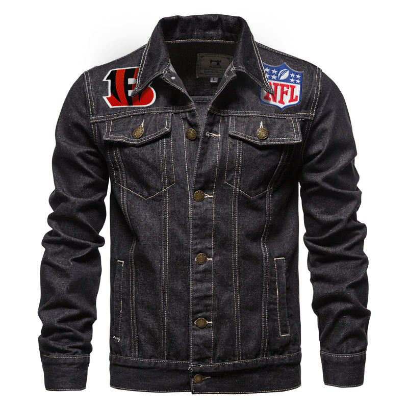 Cincinnati Bengals Denim Jacket