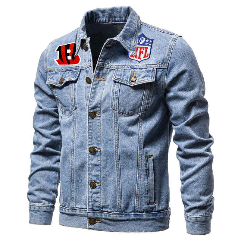 Cincinnati Bengals Denim Jacket