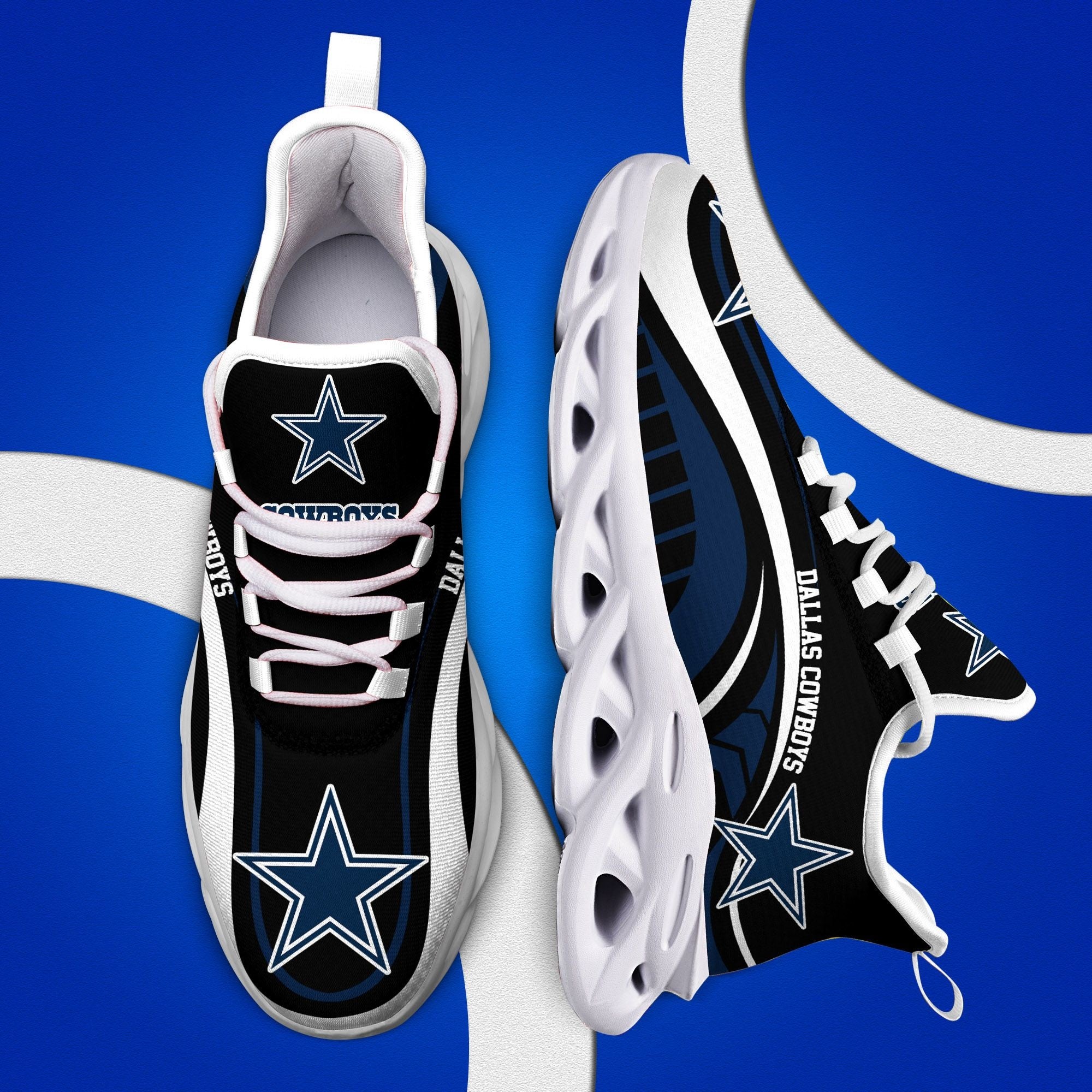 Dallas Cowboys Cool Air Max Running Shoes