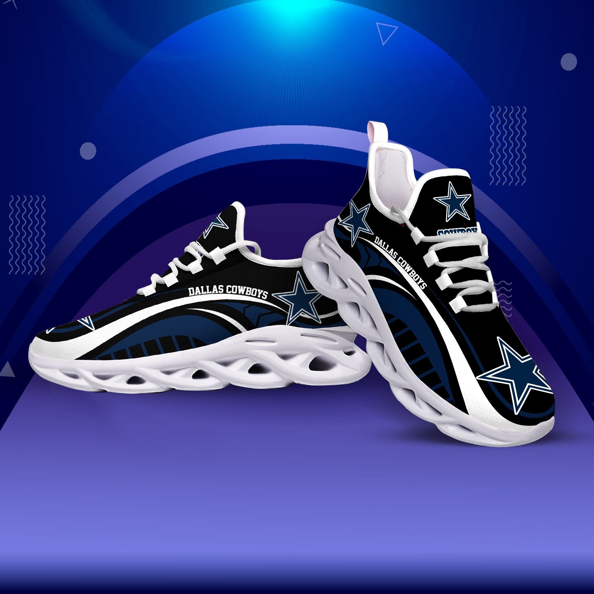 Dallas Cowboys Cool Air Max Running Shoes