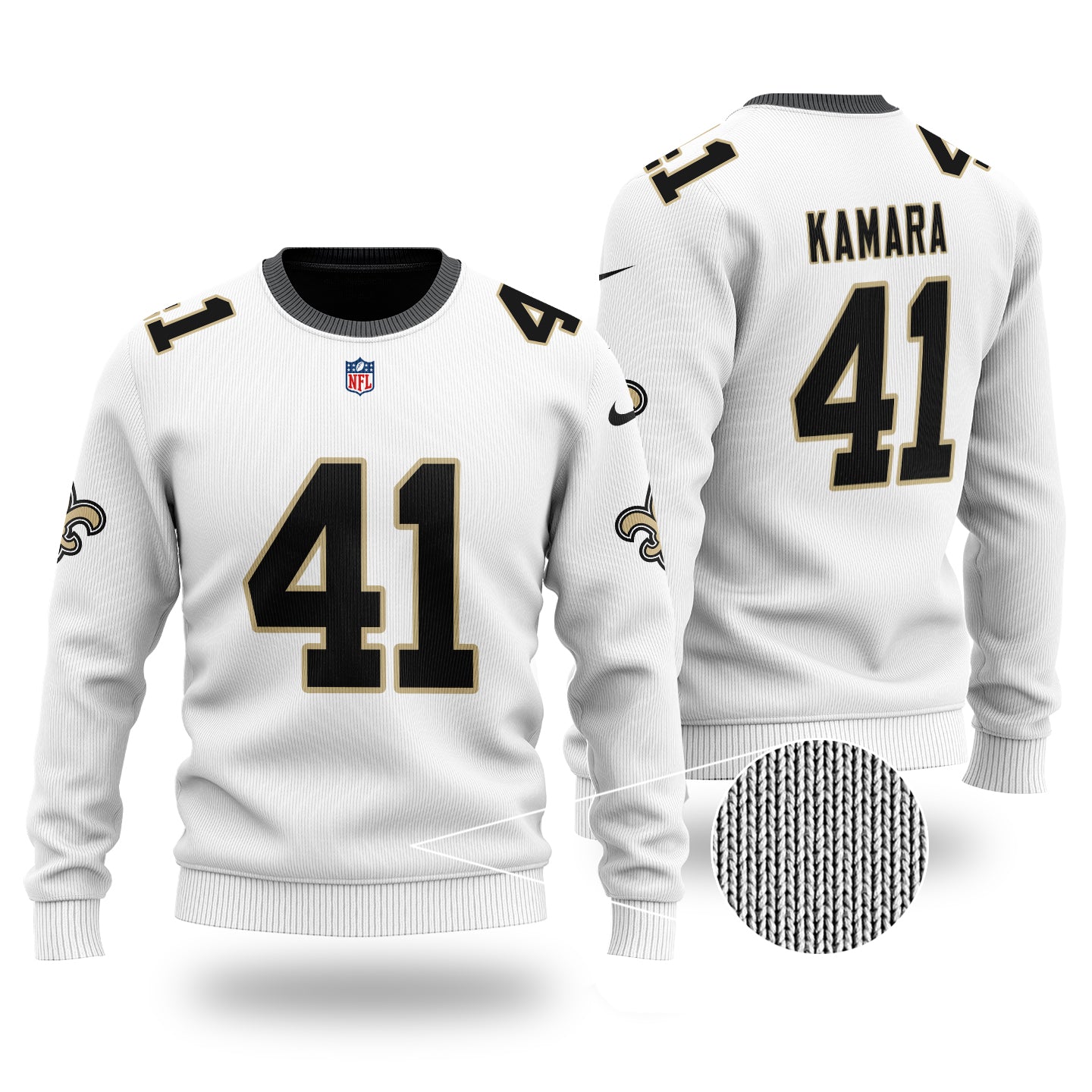 Alvin Kamara New Orleans Saints Casual Pullover