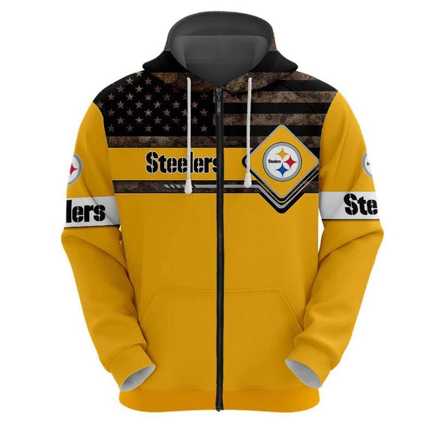 Pittsburgh Steelers 3D Hoodie – SportsDexter