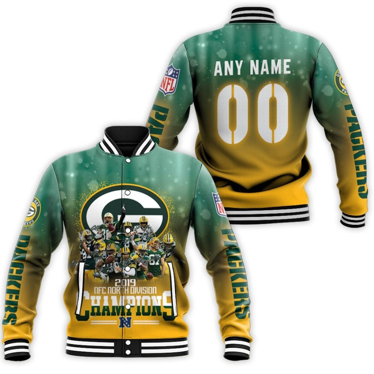 Green Bay Packers Champions Letterman Jacket