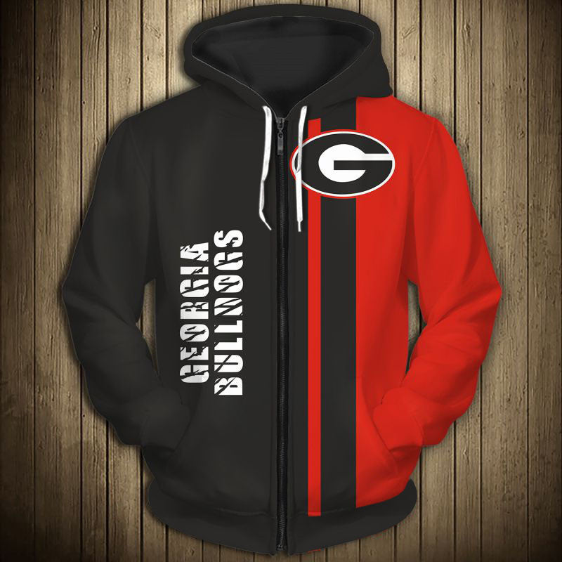 Georgia Bulldogs Ultra Cool Zipper Hoodie