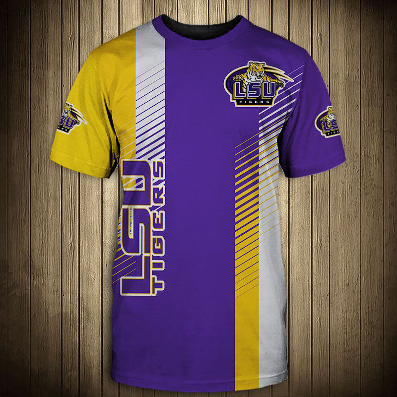 LSU Tigers Stripes T-Shirt