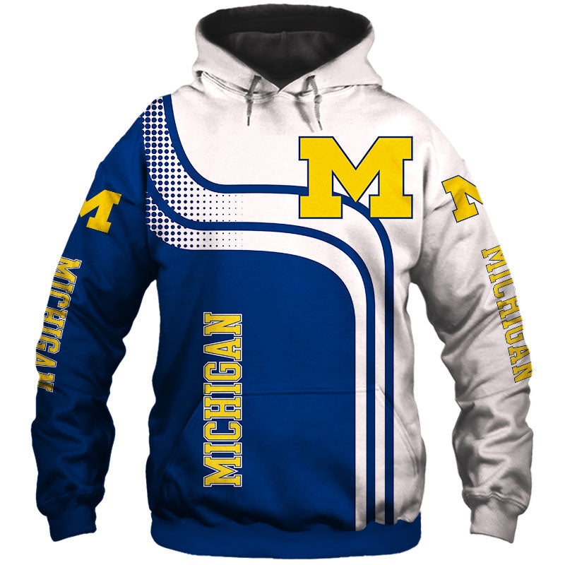 Michigan Wolverines Casual Hoodie