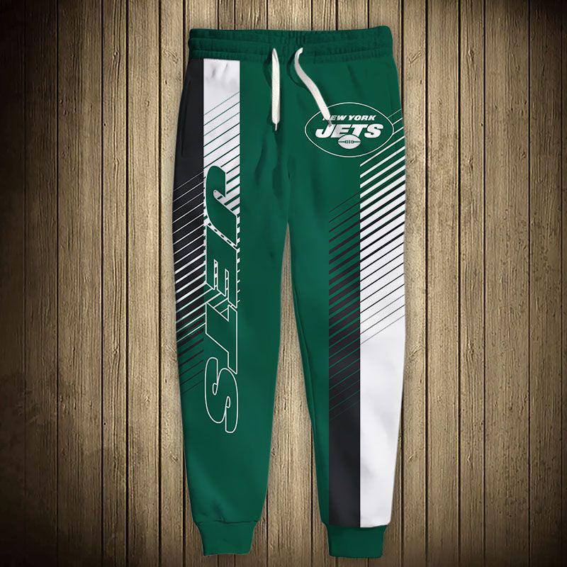 New York Jets Stripes Sweatpants