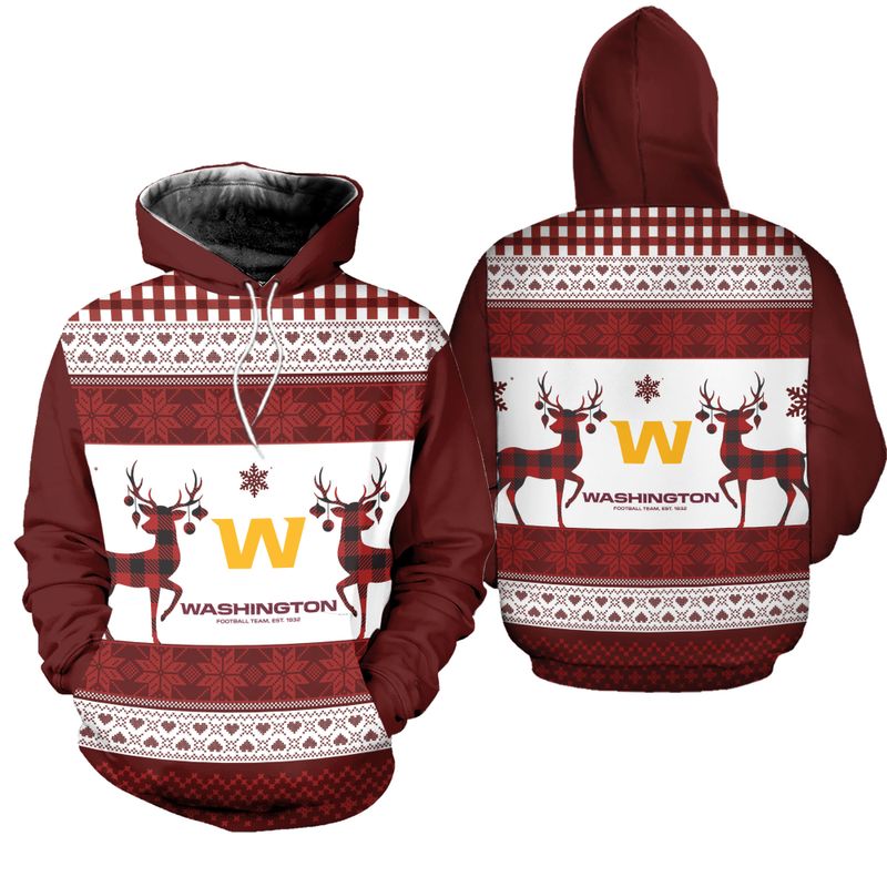 Washington Football Team Christmas Hoodie