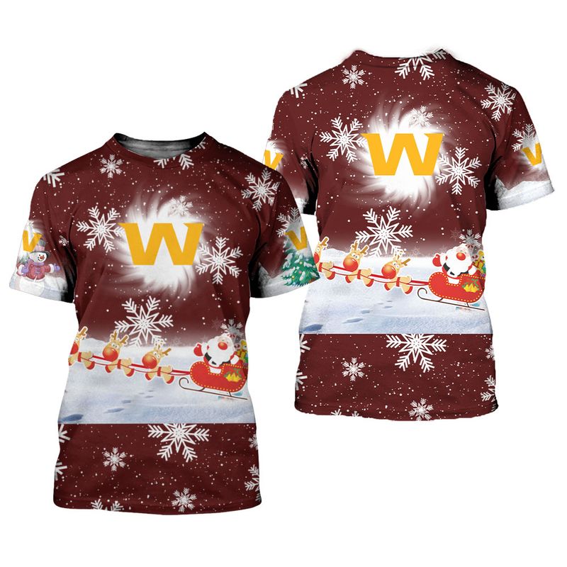 Washington Football Team Cool Christmas T-Shirt