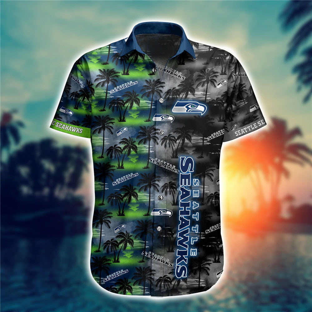 Seattle Seahawks Hawaiian Shirt