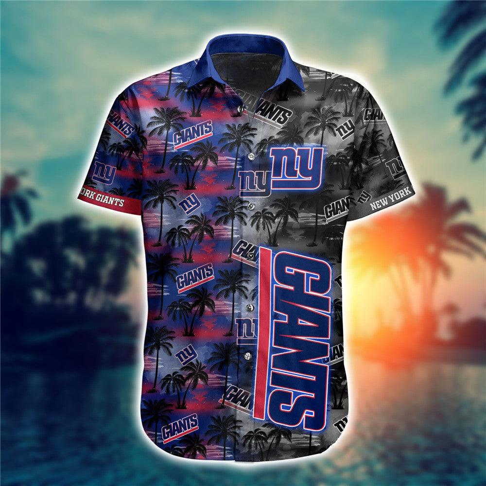 New York Giants Hawaiian Shirt