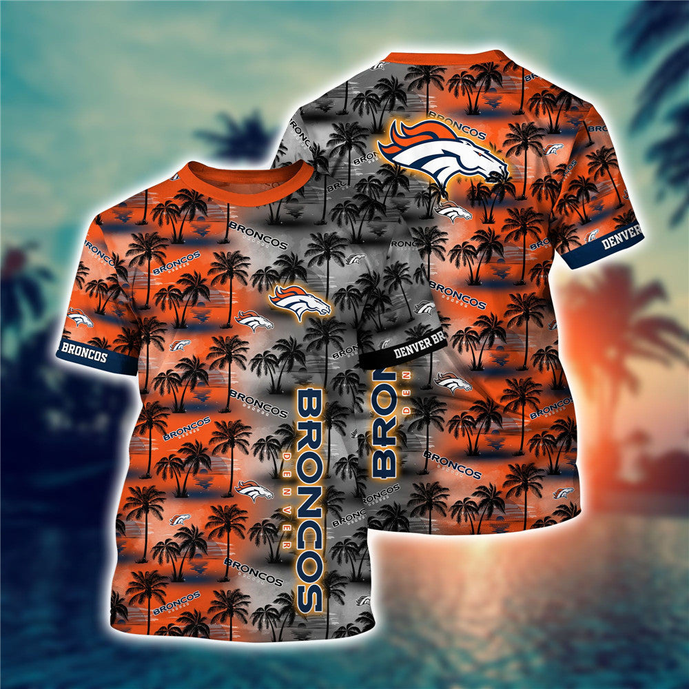 Denver Broncos Hawaiian T-Shirt