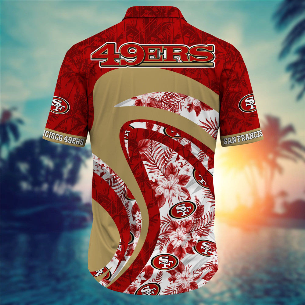 San Francisco 49ers Floral Casual Shirt