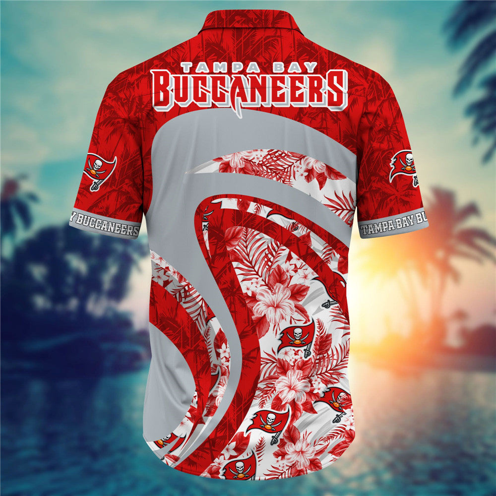 Tampa Bay Buccaneers Floral Summer Shirt