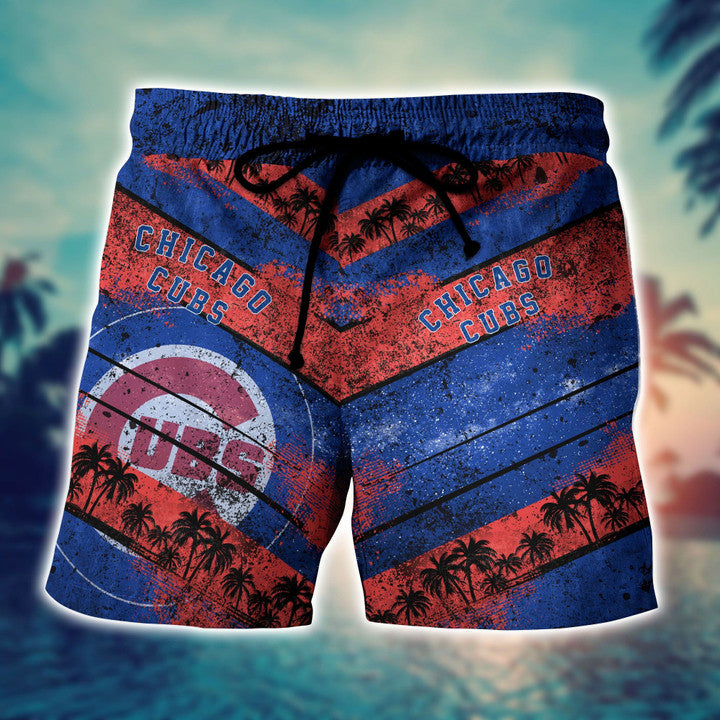 Chicago Cubs Cool Hawaiian Shorts