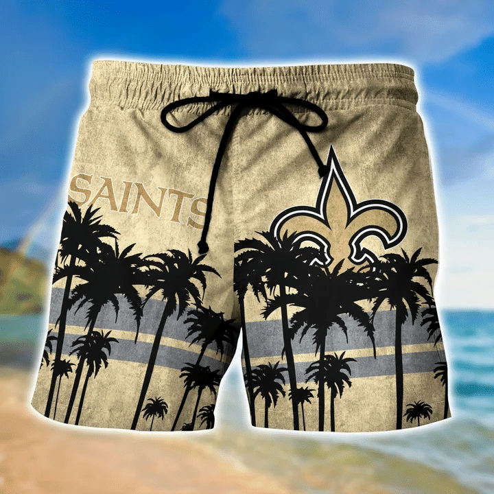 New Orleans Saints Hawaiian Shorts