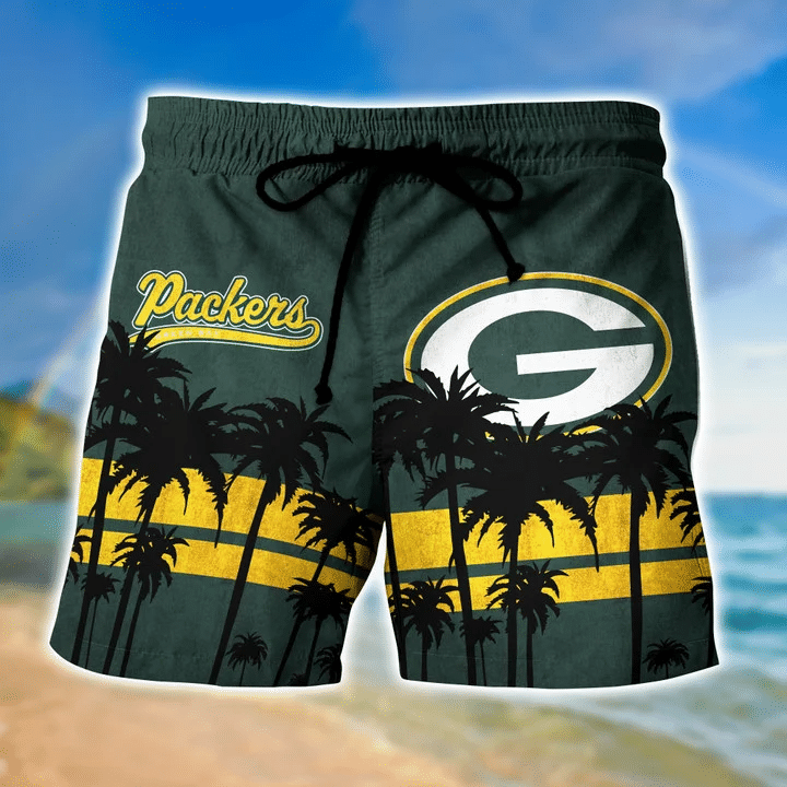 Green Bay Packers Hawaiian Shorts
