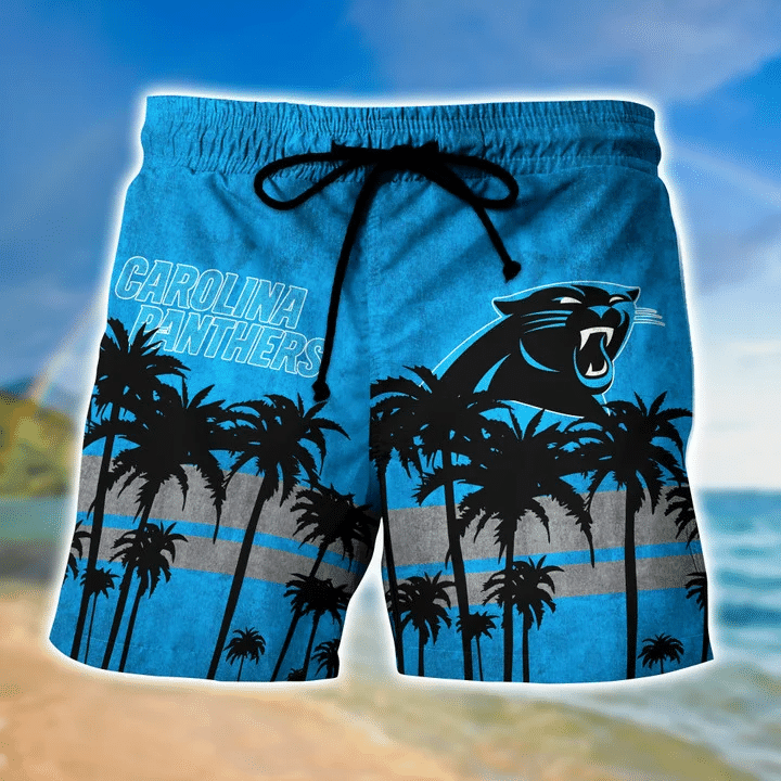 Carolina Panthers Hawaiian Shorts