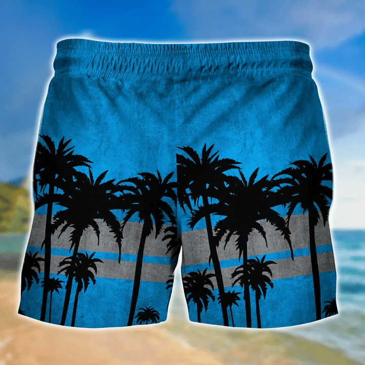 Carolina Panthers Hawaiian Shorts