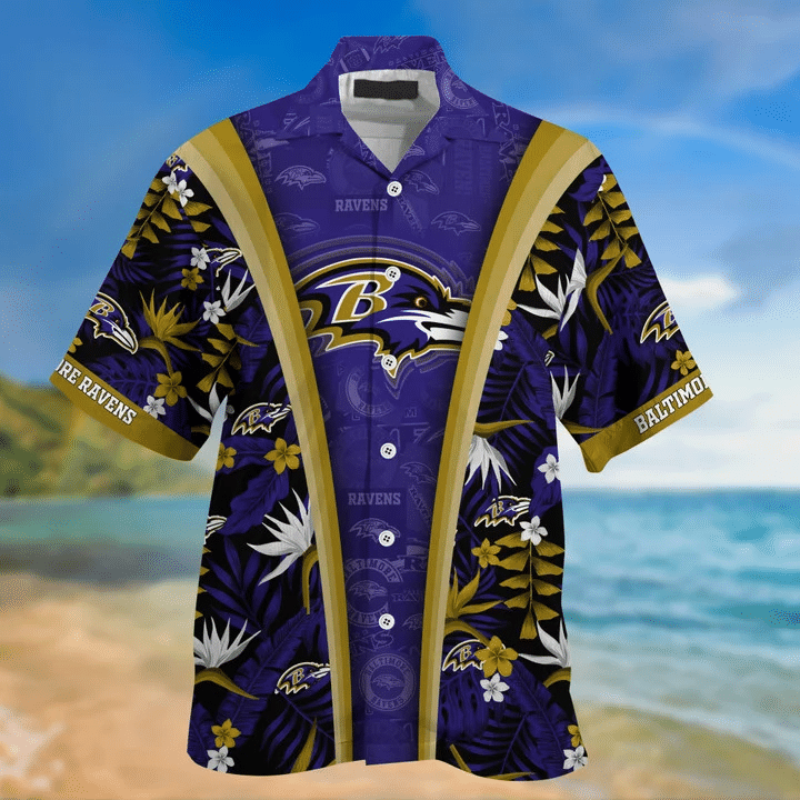 Baltimore Ravens Coolest Hawaiian Shirt