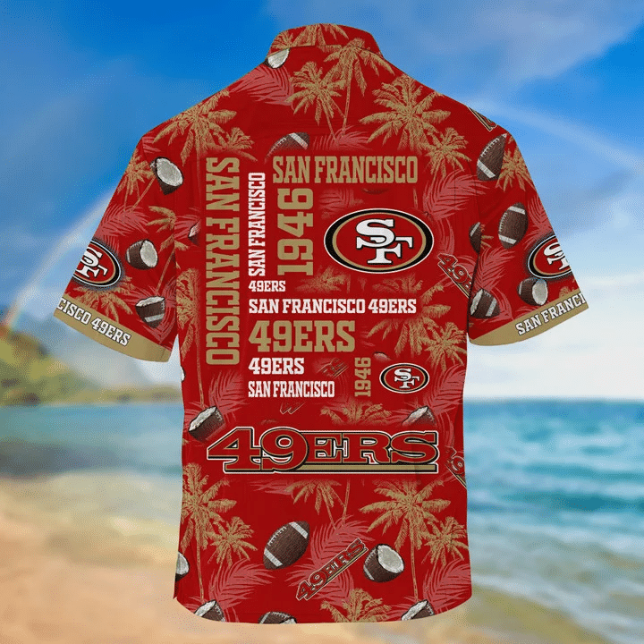 San Francisco 49ers Ultra Cool Hawaiian Shirt