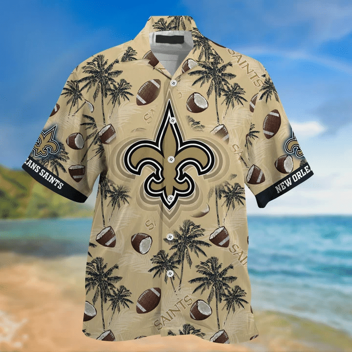 New Orleans Saints Ultra Cool Hawaiian Shirt