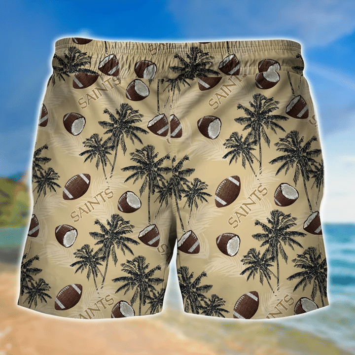 New Orleans Saints Ultra Cool Hawaiian Shorts
